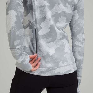 Lululemon Athletica Gray Camo Sweatshirt